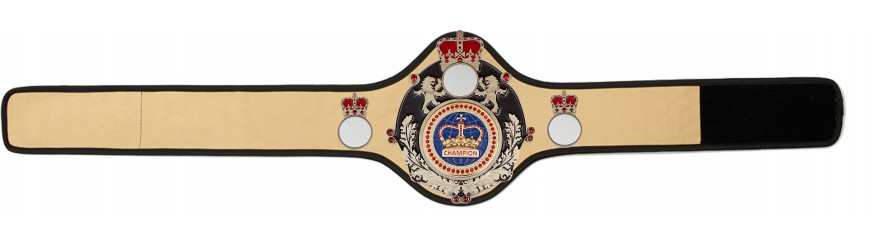 QUEENSBURY CHAMPIONSHIP BELT QUEEN/B/G/BLUGEM - AVAILABLE IN 10+ COLOURS